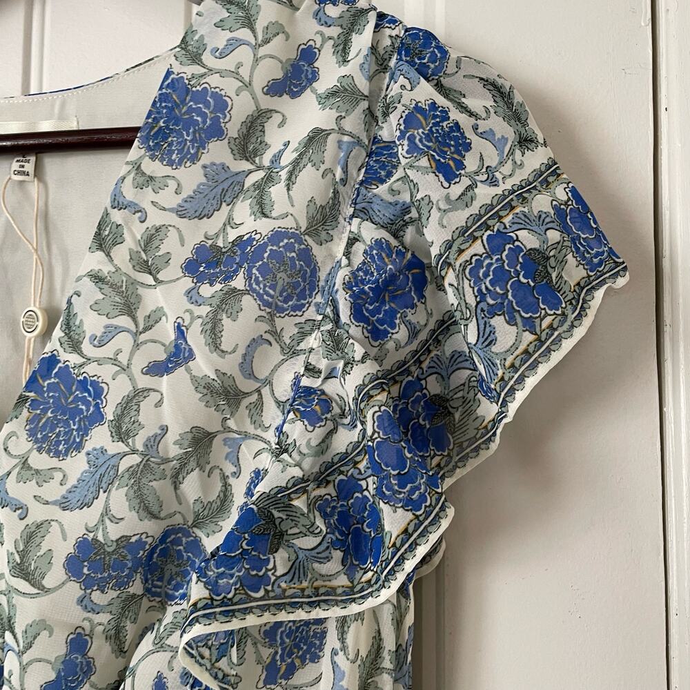 Max Studio Georgette Ruffle Maxi Dress - Picture 3 of 11
